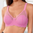 thumbnail image 1 of Bras for Women Minimizer JIANLAI ,Full Cup See Through Lace Everyday Bra, Adjustable Straps Elegant Comfort Bra, 1 of 6