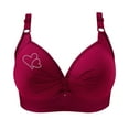 thumbnail image 1 of Bras for Women No Underwire Bralettes Wireless Push Up Bra Plus Size Bra for Older Women with Adjustable Straps, 1 of 6