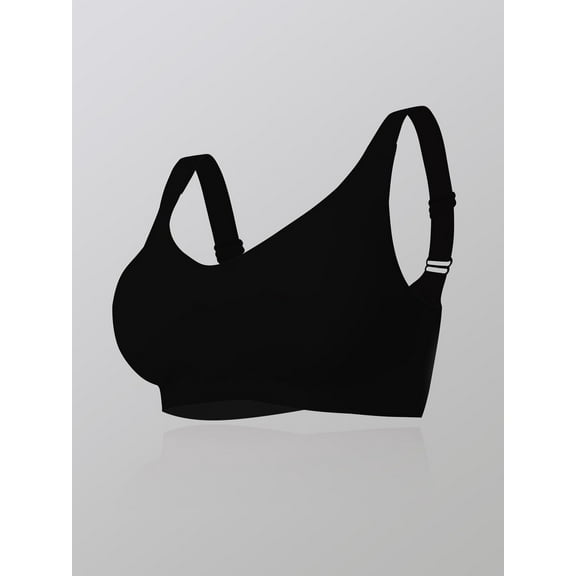 Bras for Women No Underwire,Push Up Comfort Soft No Underwire Full Coverage T-Shirt Bra