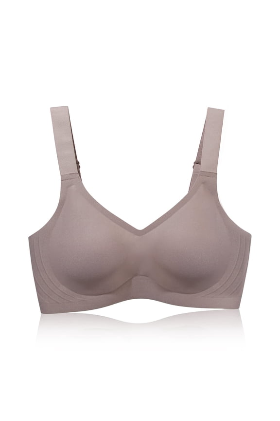 Bras for Women No Underwire,Push Up Comfort Soft No Underwire Full Coverage T-Shirt Bra