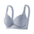 thumbnail image 1 of Bras for Women No Underwire Women's Solid Color Seamless Nude Lifting Soft Support Bra for Women Everyday Bras M-3XL, 1 of 1
