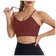 thumbnail image 1 of Bras for Women,Plus Size No Underwire Thin Strap Yoga Sports Bra Fitness Sports Underwear for and Comfort,Sports Bras for Women,,S, 1 of 6