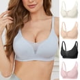 thumbnail image 1 of Bras for Women Push Up No Underwire Bra Womens Seamless Padded Comfort Sport Bras, 1 of 8
