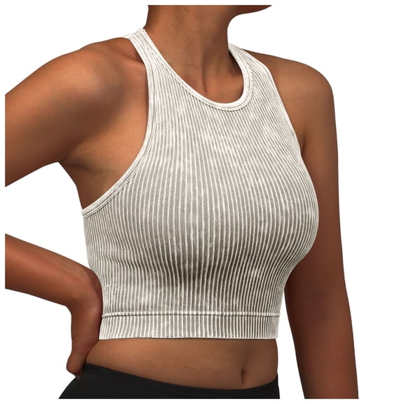 Bras for Women,Seamless Comfort Bra Convertible Backless Design with Transparent Straps for Support and Smooth,Sports Bras for Women,Grey,L