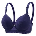 thumbnail image 1 of Bras for Women,Seamless Comfort Bra Convertible Backless Strapless Design for Support and Freedom,Sports Bras for Women,Blue,38, 1 of 2