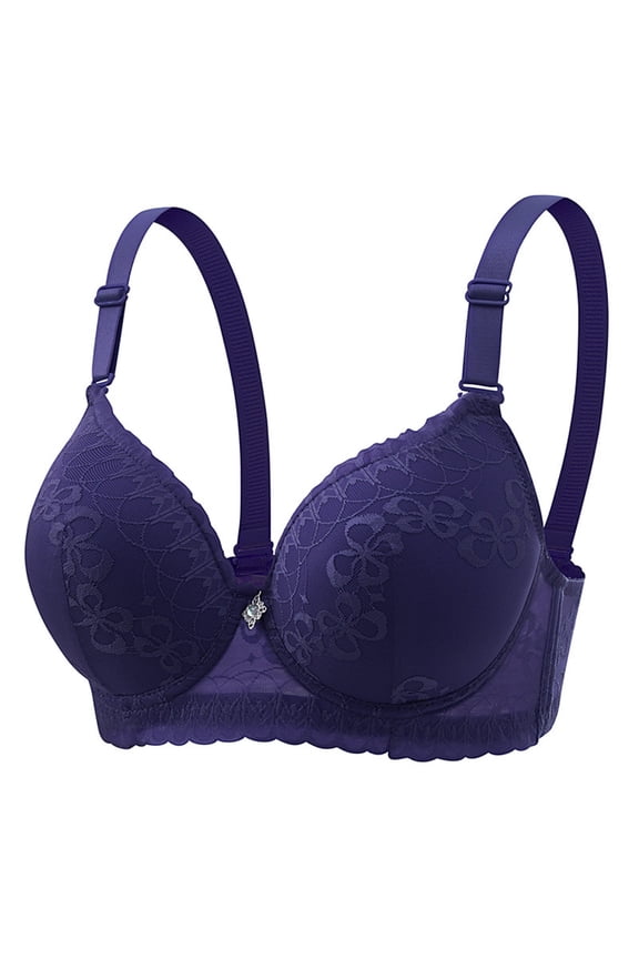 Bras for Women,Seamless Comfort Bra Convertible Backless Strapless Design for Support and Freedom,Sports Bras for Women,Blue,38