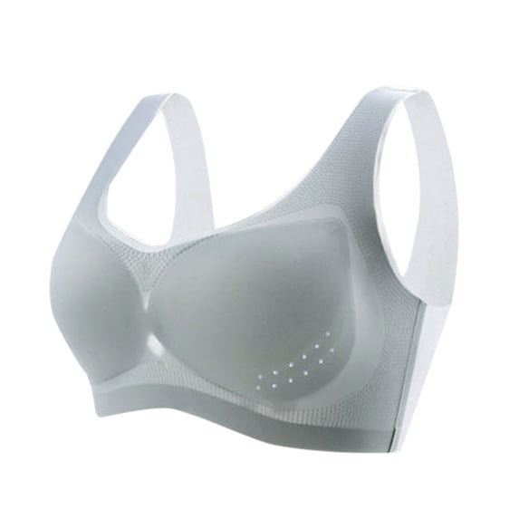 Bras for Women Seamless Comfortable with Scalloped Details and Shoulder Straps Made of Material Nylon,Spandex