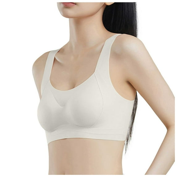 Bras for Women Support Push Up Bralettes Full Coverage No Underwire Seamless Comfortable Everyday Bras Wireless Bras for Women Padded