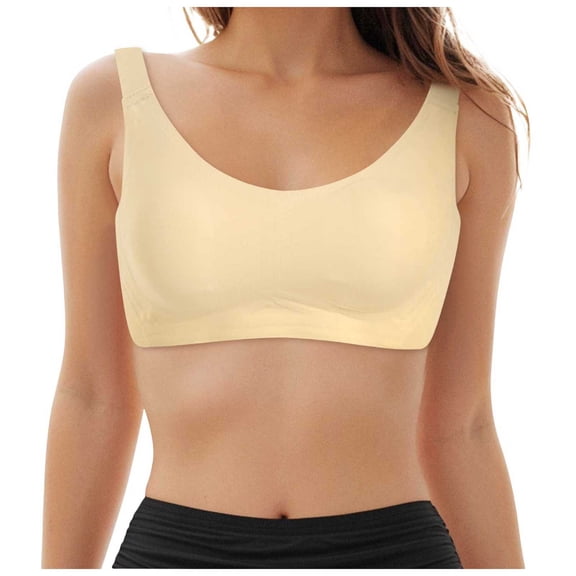 Bras for Women Tshirt 40D Wireless Bras for Women Bras No Underwire Seamless Push Up Bralette Full Coverage Comfort Bra Everyday Bra
