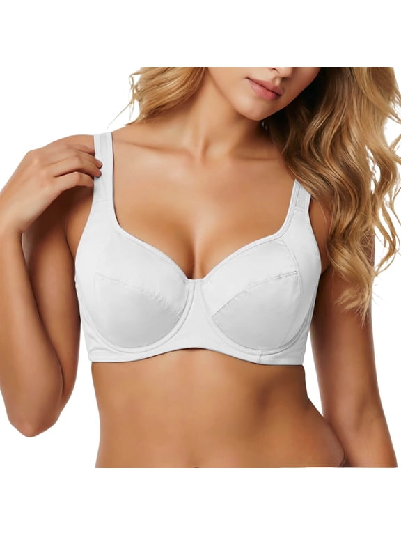 Bras for Women Versatile Daily Wear Bra with Wide Straps and High Side Coverage for Lift and Comfort 4 F