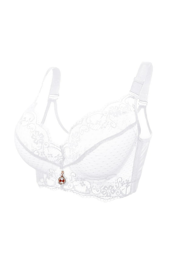 Bras for Women Wirefree Padded Push Up Lace Bras 36 C