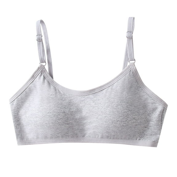 Bras for Women Wirefree Smoothing Available wireless 5 Pack Girls Padded Training Crop For Girls With Removable Padding seamless bras