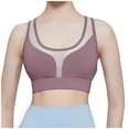 thumbnail image 1 of Bras for Women Wireless Convertible Bra Feature V-Neck No Underwire Bra Style W-308 Pinks S, 1 of 6