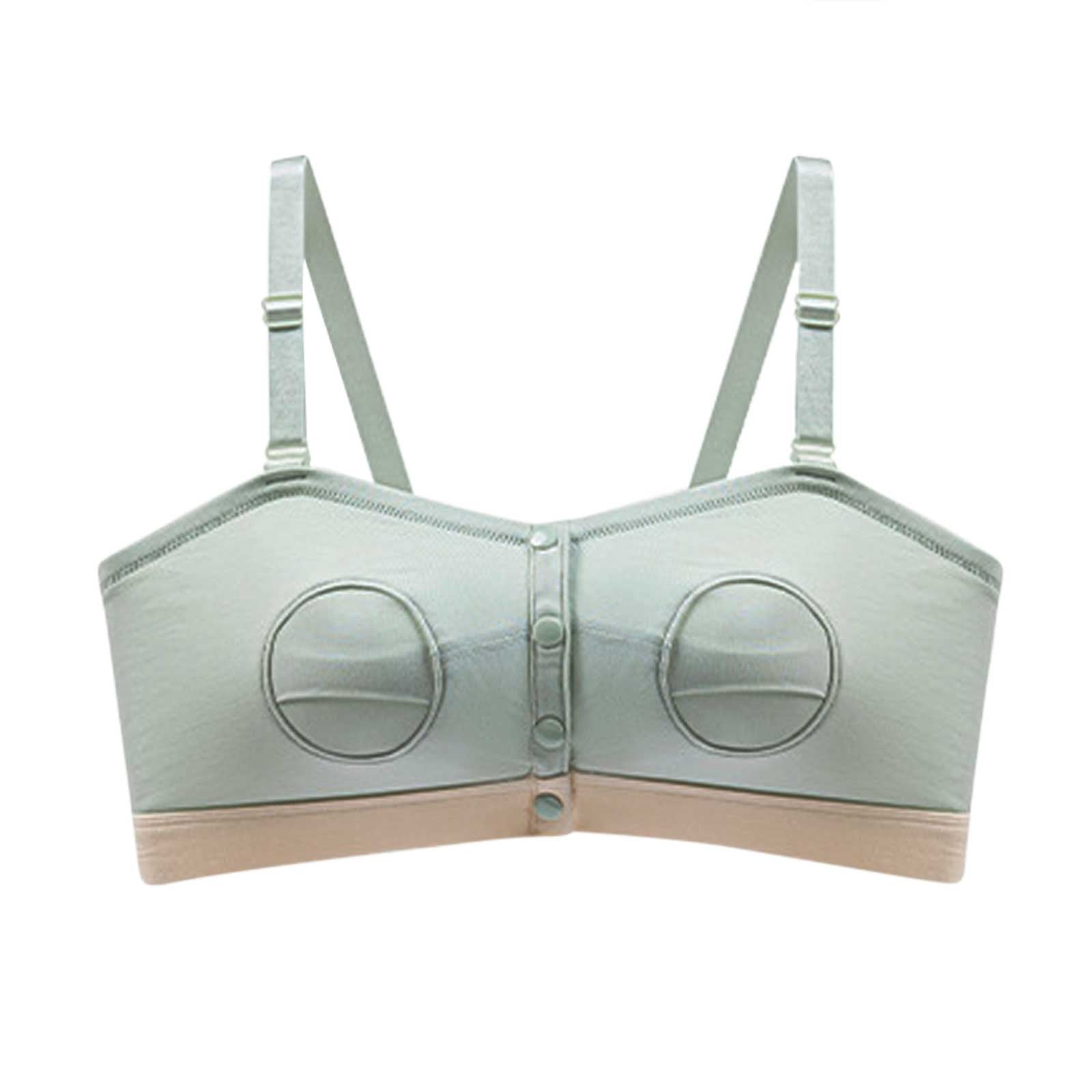 Bras for Women,Women Comfortable Button Breastfeeding Bra for Hands Breastfeeding,Sticky Bra