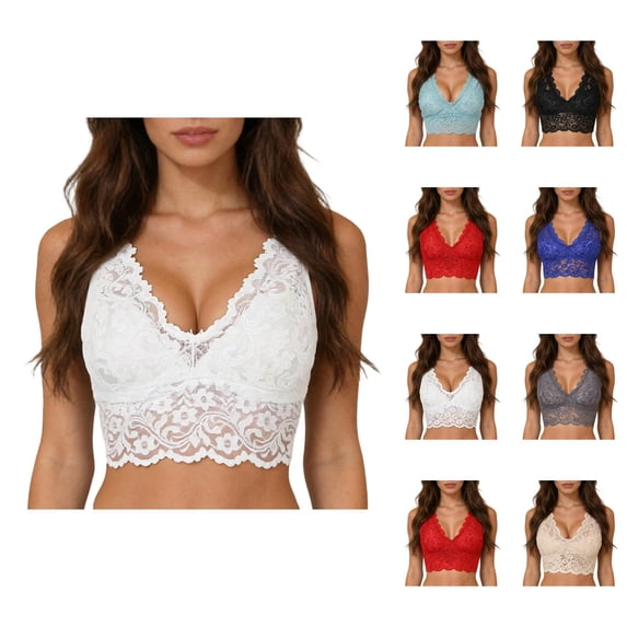 Bras for Women Womens Bra Lace Bra No Underwire Back Underwear Wireless Hosiery for Women