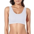 thumbnail image 1 of Bras for Women's Tank Style Sports Bra on Clearance White L, 1 of 6