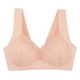thumbnail image 1 of Bras for Womens,loopsun Woman's Large Size Comfortable Breathable Bra Underwear No Rims, 1 of 2