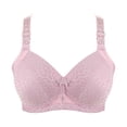 thumbnail image 1 of Bras for Womens,loopsun Women Bra Large And Thin Without Steel Ring With Side Folding And Fading Full Cup Bra, 1 of 4