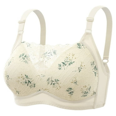 Bras for Womens,loopsun Women's Underwear Without Steel Ring Bra Sagging Thin Style Gathered And Adjusted Large Chest Daily Bra