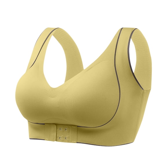Bras underwear Womens Full Coverage Padded Bra Wireless Bras Seamless Non-wired Bras Full Coverage Support Bra Comfy Daily Essentials Everyday Underwear Gym Workout