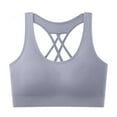 thumbnail image 1 of Bras underwear Womens Wireless Seamless Bras Sport Bra Full Coverage No Underwire Support Bras Comfort Bras Moisture Wicking Sport Bras Comfy Daily Essentials Sports Bras, 1 of 2