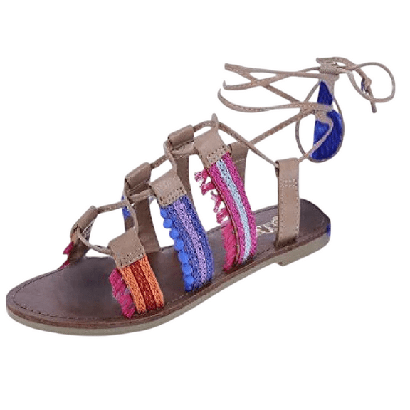 Brash Women's Rio Leg Wrap Flat Sandal Size 9.5