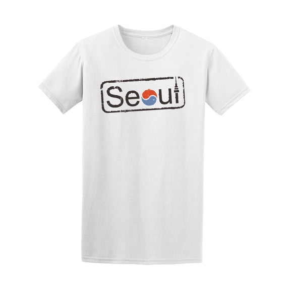 Seoul, Modern Design Art Tee Men's -Image by Shutterstock