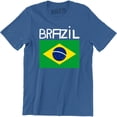 thumbnail image 1 of Brasil Brazil Brazilian Flag National Ethnic Pride World Cup-Mens T-Shirt, 1 of 4