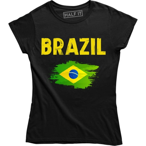 Brasil National Team Brazilian Football Apparel Women's Tee Shirt