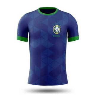 Sports Brazil Blue Away Jersey 2022/2023 World Cup (Kids & Boys)