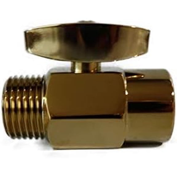 Brass 100% Shut Off Valve for Shower Head - Titanium Gold$$Tools & Hardware Other