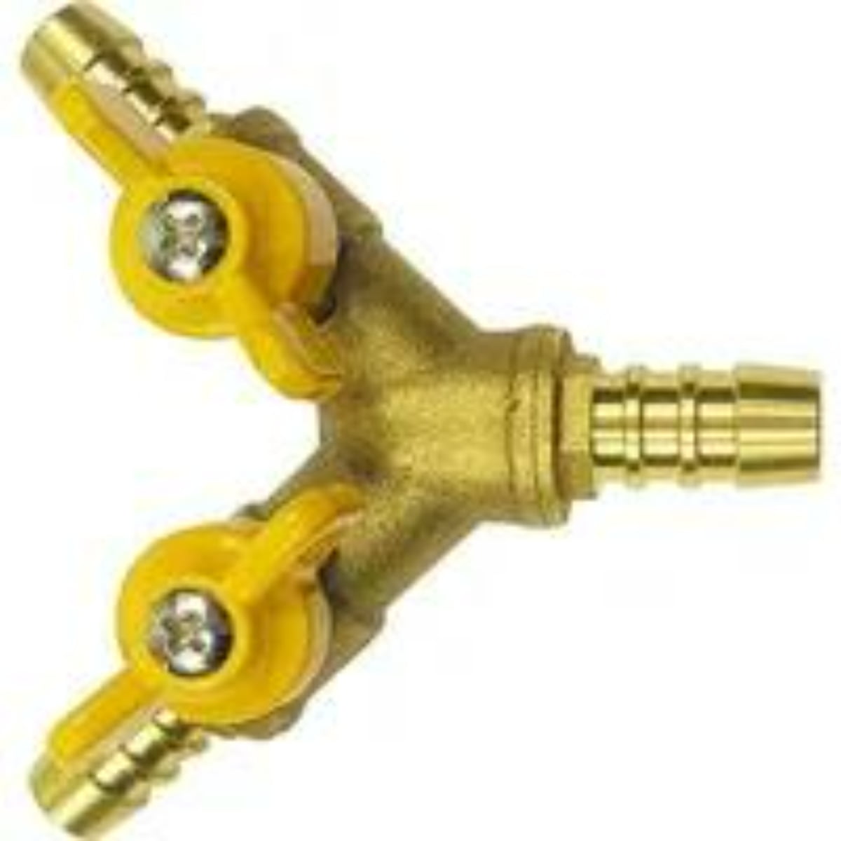 Brass 3 Way Shut Off Valve 3 8 Hose Barb 2 Switch Y Shaped Ball Valve 1-2-bsp-swivel-female-x-hose-tail-5-8-hose-id-pneumatics-direct