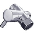 thumbnail image 1 of Brass 3-way Diverter Valve for Shower Head or Bath Tap Switch Outlet Universal T Adapter Toilet Bathroom G1/2", 1 of 11