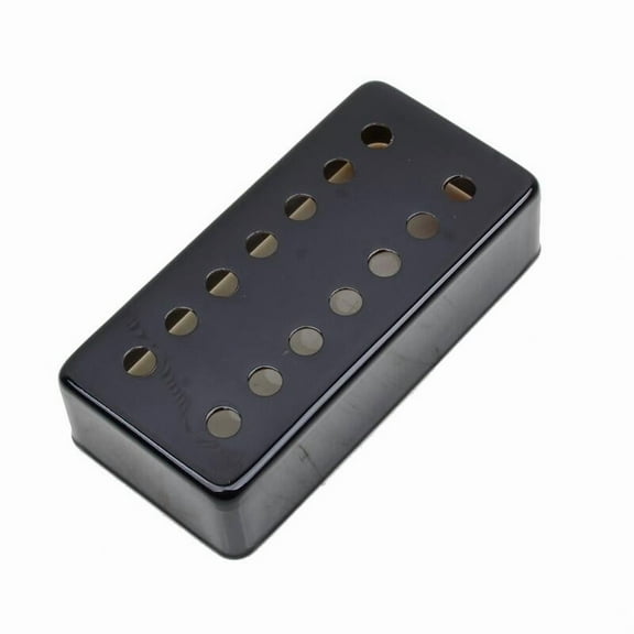 Brass 7 String Electric Guitar Pickup Humbucker Cover 80*39mm - Chrome - Black - Gold for Choose