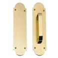 thumbnail image 1 of Brass Accents  2.37 in. Palladian Plate Single Deadbolt Set - Venetian Bronze, 1 of 1