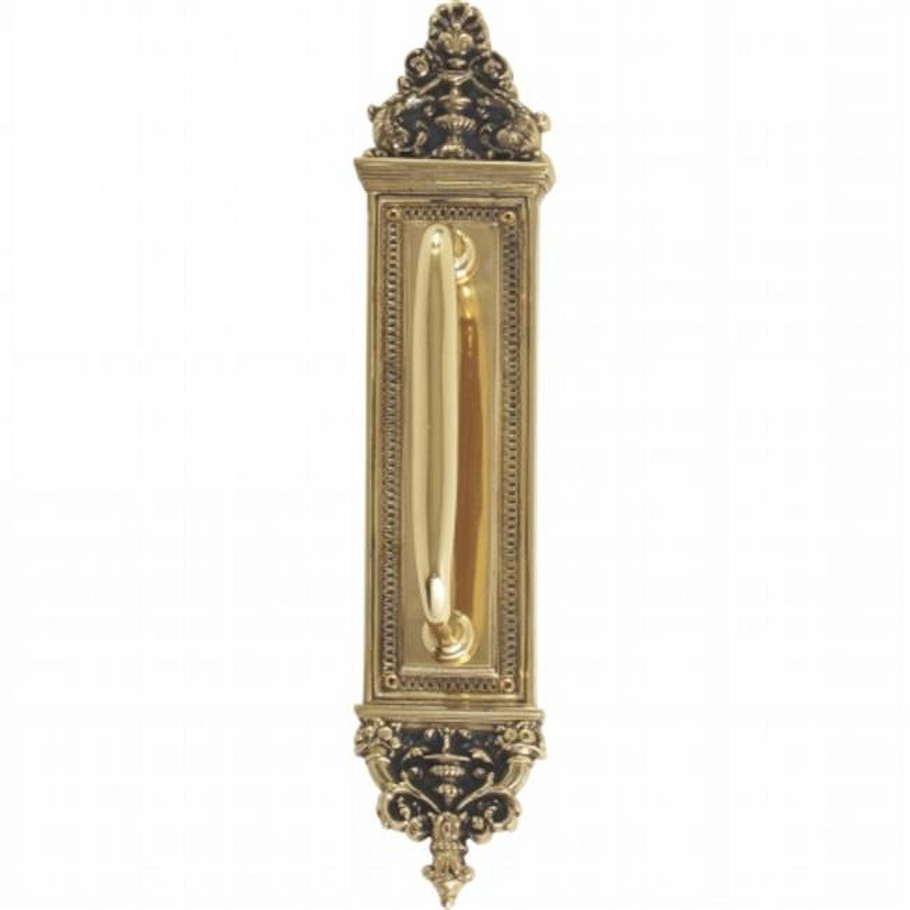 Brass Accents Apollo Pull Plate with Colonial Revival Pull ...