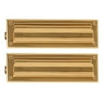 thumbnail image 1 of Brass Accents A07-M0010-PVD Mail Slot - 3.63 in. x 13 in. - PVD Polished Brass, 1 of 1