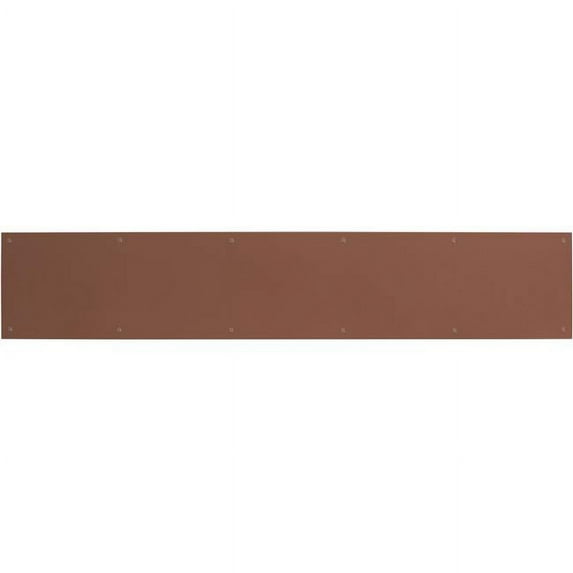Brass Accents A09-P0834-COPKP 8 x 34 in. Kick Plate - Screw Mount, Copper Metal
