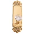 thumbnail image 1 of Brass Accents D04-K324A-HTF-613VB 2.37 in. Venetian Bronze Fleur De Lis Plate Passage Set, 1 of 1