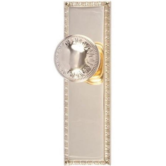 Brass Accents D05-K568D-RVR-605 8.37 in. Egg & Dart Double Dummy Set, Polished Brass