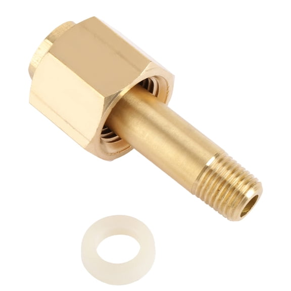 Brass Adapters Nut Suitable For CGA 320 NPT1/4 Pressure Regulator Valves Tanks Carbon Dioxide Applications