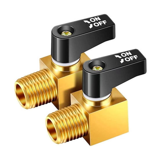 Brass Air Operated Ball Valves with Manual Override Small Threaded Air Compressors Valves for Precise Flows Control