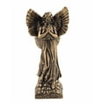 thumbnail image 1 of Brass Angel Figurine Decorative Sculpture for Home Décor Retro Desktop Ornament Addition to Living Space, 1 of 7