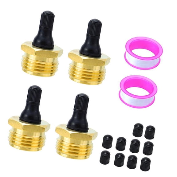 Brass Anti Freeze Blow Out Adapter for Pipes in Campers Trailers