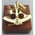 thumbnail image 1 of Brass Astrolabe Nautical Sextent 8inch with Wooden Box, 1 of 1