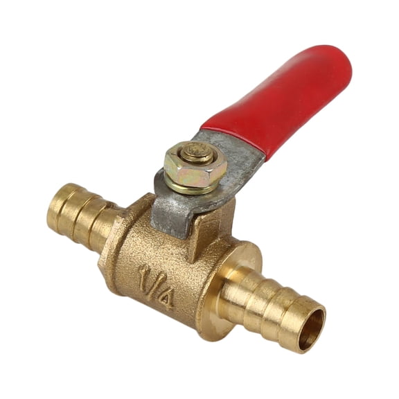 Brass Ball Valve 180 Degree Operation Handle Hose Pipe Fitting for Trailer Truck