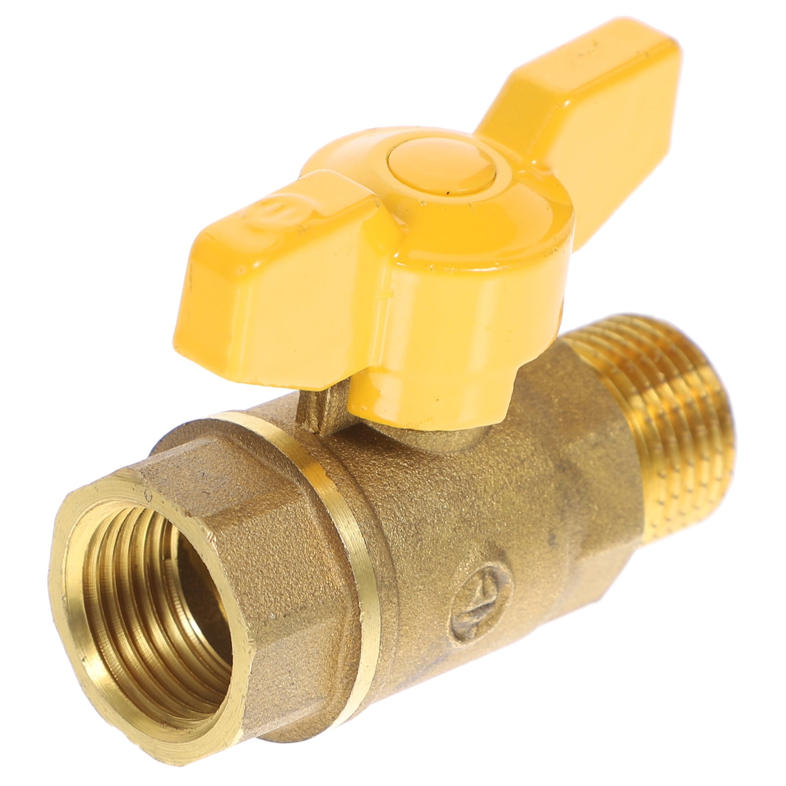 Brass Ball Valve Switch Hose Gas Shut off Tool Handle Shutoff Fittings