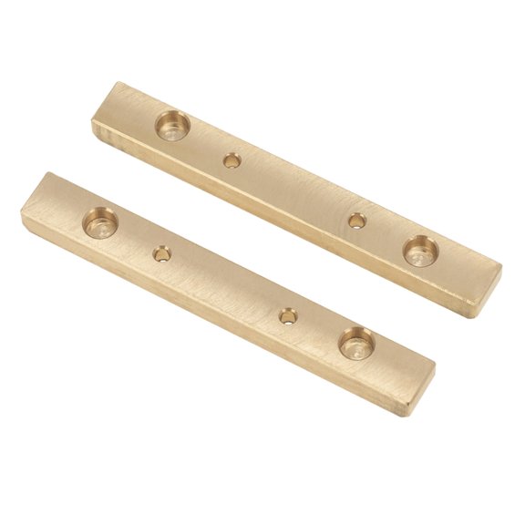 Brass Bars Rails Crawler Car Accessories Durable Frame Rails Rock Rails for Car Brass Bars