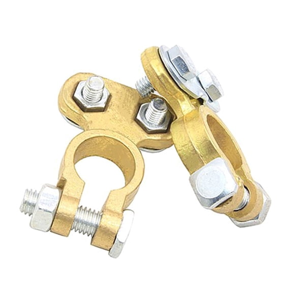 Brass Battery Terminals Clip Battery Terminals Clamp for Battery Cable Grip
