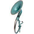 thumbnail image 1 of Brass Bb 22" Valve Sousaphone Mouth Piece with Carry Bag Handmade Musical Instrument Gift (Green), 1 of 5